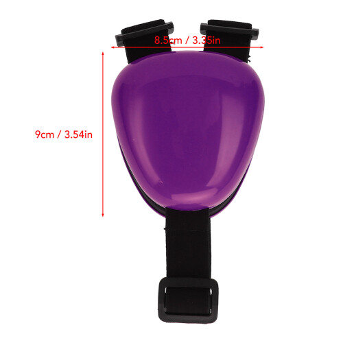 Copri-orecchie per cane taglia M viola 8,59 cm, 26-40 libbre 1