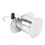 Cafetera de doble cabeza 100ml aluminio 16.5x7cm 13