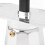 Cafetera de doble pico 100 ml Al 16.5x7cm plateada 7