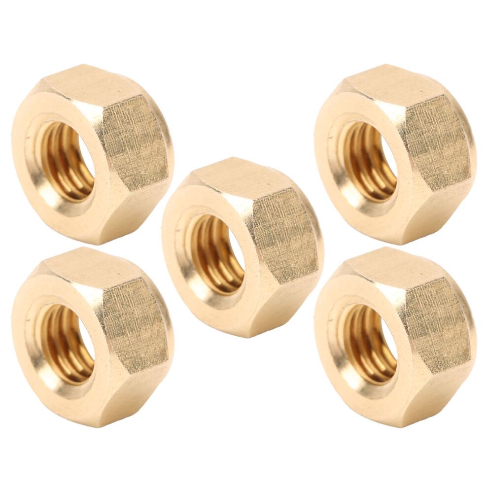 50Pcs Self-Locking Copper Nut For M3-M6, Durable Fastener Hardware 9311333615955