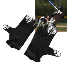 Silikon-Stretch Batting-Handschuhe M, Anti-Rutsch