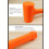 Martillo amortiguado de doble extremo, núcleo de acero, mango suave 10