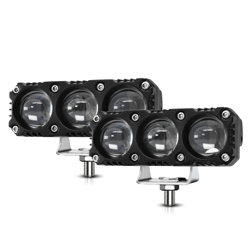 Motorcycle Led Spotlights 24 Led Chips 180W Ip68 Water Resistant, 15X10x7cm 8371333621777