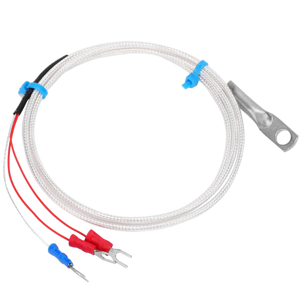 1m Thermistor Temperature Probe PT100 -50~300 6mm Patch Type Hole