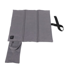 Cuscino riscaldato per sedile 275 g 40x44 cm poliestere grigio