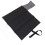 Coussin chauffant pour siège en polyester gris 15,7  17,3 po 15