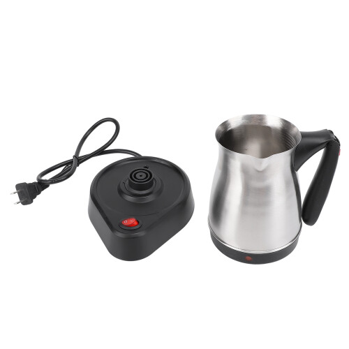 Mini cafetera 500 ml acero inoxidable anti-quemaduras 2