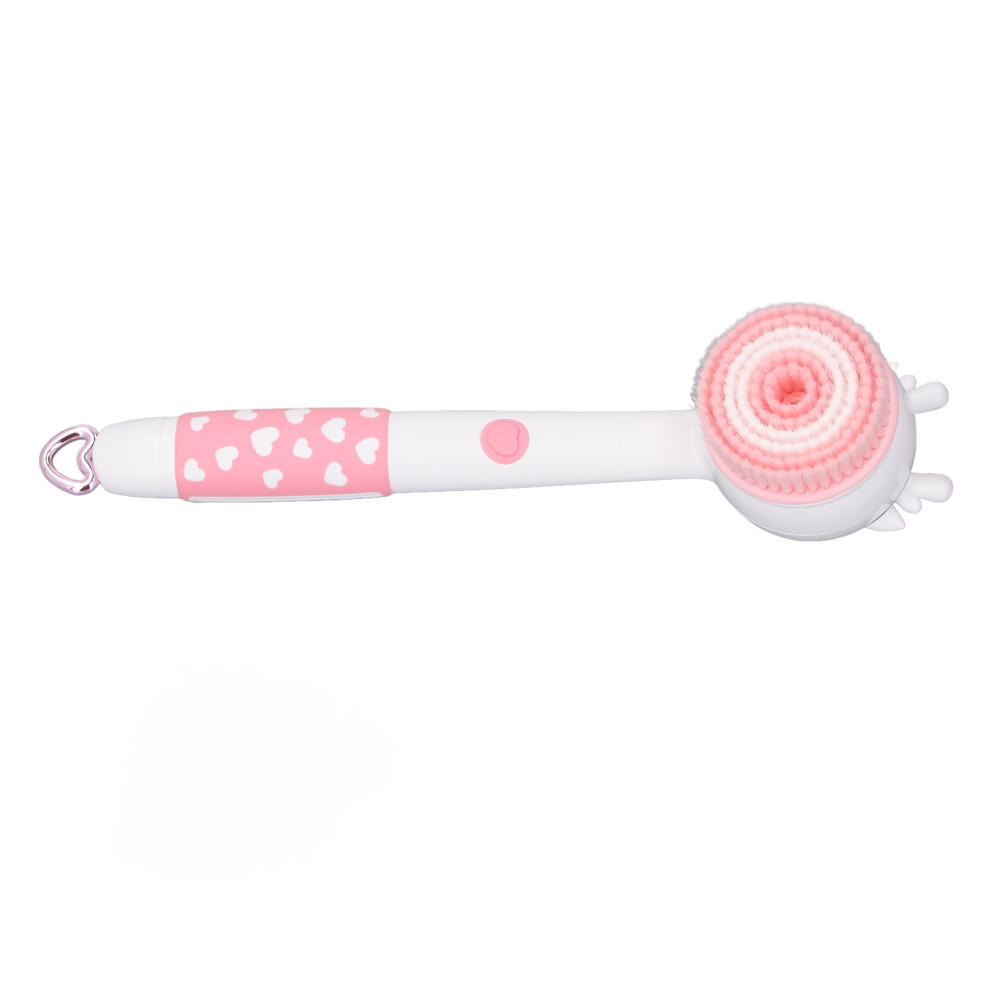 Electric Body Brush for Kids Pink 1200mAh Water-Resistant 31cm