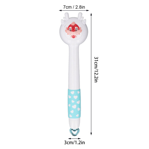 Brosse corporelle électrique bleue 1200 mAh 31  3 cm, 2 vitesses 1