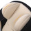 Coussin d'assise beige pour siège-auto de bébé, insert lombaire de 47 cm 6