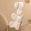 Coussin d'assise beige pour siège-auto de bébé, insert lombaire de 47 cm 8