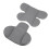 Coussin de siège-auto pour bébé, Tête/nuque, 47 cm, gris cendré 9