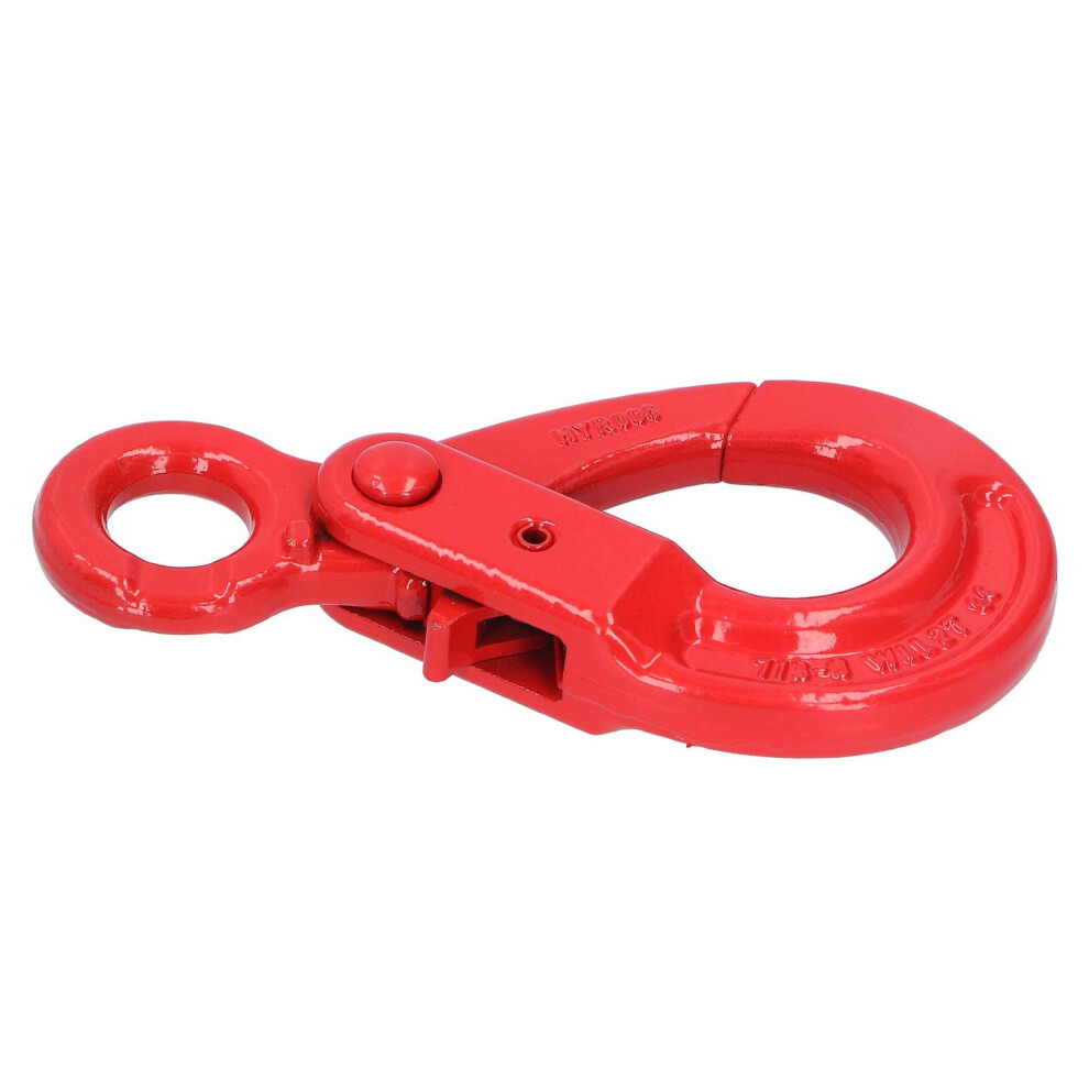 Slip Hook Safety Lock Eye Type 2T Alloy Steel, Locking Rigging Hook 7901333626826