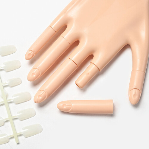 Maniküre-Übungs-Handmodell, abnehmbare Finger 2