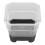 20Pcs Nursery Pot Planters Reusable Silicone Plastic Square Transparent Black 14