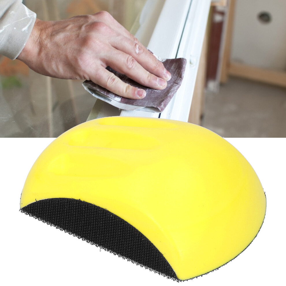 5In Hand Sanding Pad With Hook Loop - Ergonomic 125Mm Grinding Block 8491333628511