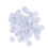 Disco pulidor para uñas blanco de 15 mm, grano 2000, 100 piezas 11