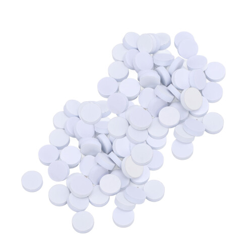 Disco pulidor para uñas blanco de 15 mm, grano 2000, 100 piezas