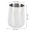 304-Edelstahl 350 ml bruchsicheres Weinglas 2