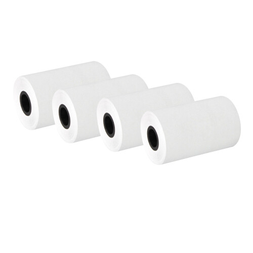 Clear Printing Thermal Paper Rolls 57x40mm - 4 Pack for 58mm Receipt Printers 2