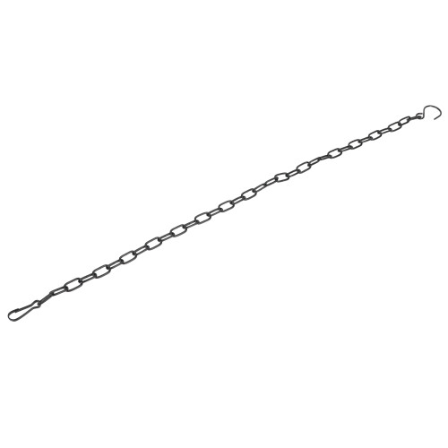 6Pcs Black Iron Rust-Proof Chains for Hanging Pots Planters & More 2
