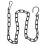 6Pcs Black Iron Rust-Proof Chains for Hanging Pots Planters & More 5