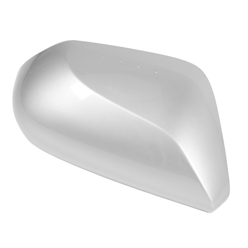 Right Door Mirror Cap Abs Exterior Rear View Mirror Decor (87915-47060) Silver 3591333631537