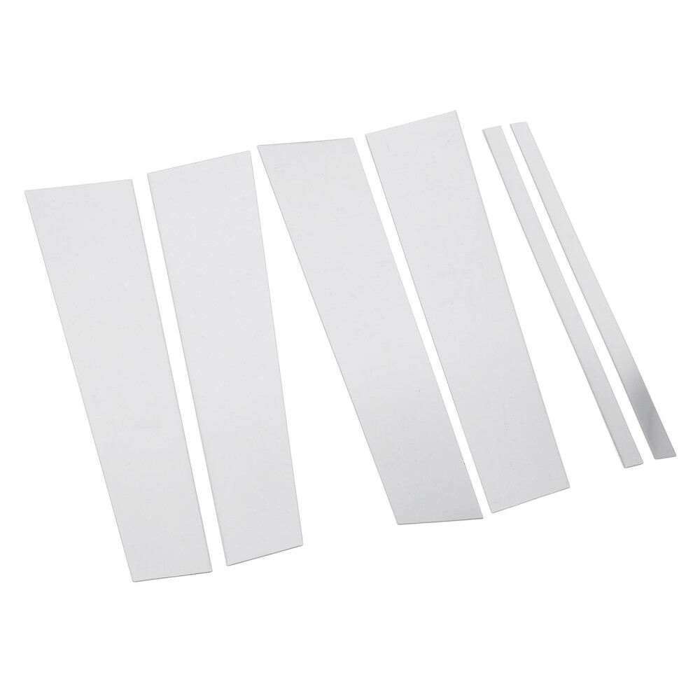 6Pcs Chrome Pillar Post Cover For Pilot 2009-2015 High Gloss Mirror Finish 3231333632911