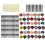 14G Safety Darts Set with 12Pcs Darts Shaft42Pcs Flights100Pcs Tips Training Tool 2