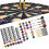 14G Safety Darts Set with 12Pcs Darts Shaft42Pcs Flights100Pcs Tips Training Tool 12