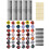 14G Safety Darts Set with 12Pcs Darts Shaft42Pcs Flights100Pcs Tips Training Tool 16