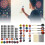 14G Safety Darts Set with 12Pcs Darts Shaft42Pcs Flights100Pcs Tips Training Tool 11