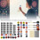 14G Safety Darts Set with 12Pcs Darts Shaft42Pcs Flights100Pcs Tips Training Tool 6