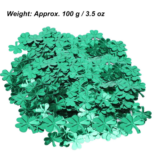 Clover Sequins Shimmering Confetti for Holiday Decorations 100g 2