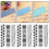 9Pcs Plastic Embossing Folders for Paper Craft DIY Scrapbooking 14.9cm 16