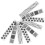9Pcs Plastic Embossing Folders for Paper Craft DIY Scrapbooking 14.9cm 8