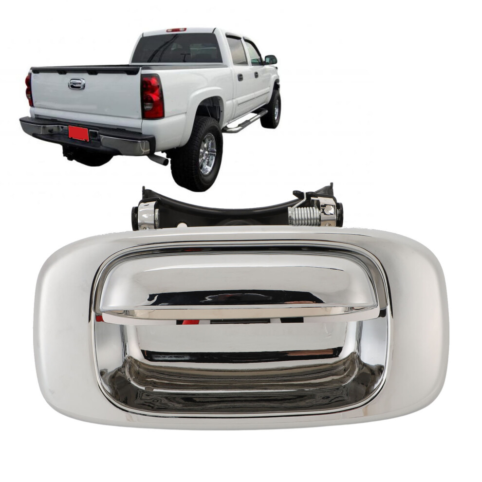 Chrome Tailgate Handle Trim Bezel Cover For 1500 2500 3500 Hd 5011333635635