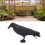 Finto corvo di plastica - corvo nero, palo da giardino 13