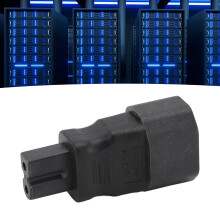 2 Stück IEC320 C14 zu IEC320 C7 Netzkabeladapter IEC320 C14 zu C7 PDU USV Verlängerung Netzsteckeradapter 2,5‑10A 125‑