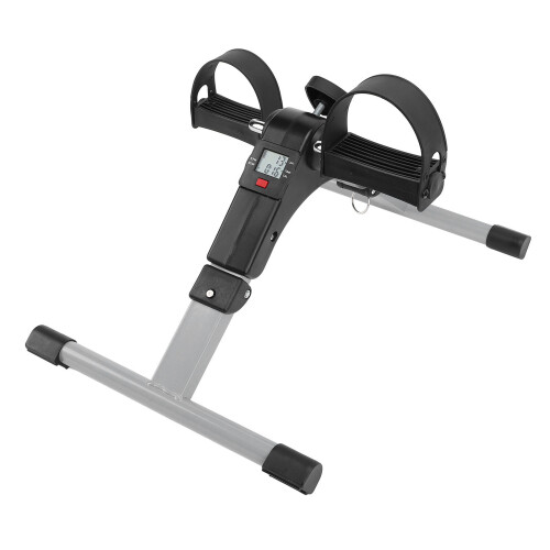 Foldable Steel Mini Exercise Bike Pedal Exerciser with Digital Counter, LR44 Battery 1