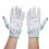 Guanti da calcio S ciano silicone antiscivolo paio 12