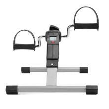 Foldable Steel Mini Exercise Bike Pedal Exerciser with Digital Counter, LR44 Battery