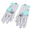 Guanti da calcio S ciano silicone antiscivolo paio 6