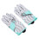 Guanti da calcio S ciano silicone antiscivolo paio 8