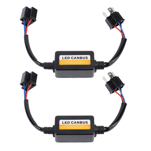 H4 LED CANbus Dekoder 35W 9-16V 2er Pack Plug&Play 1