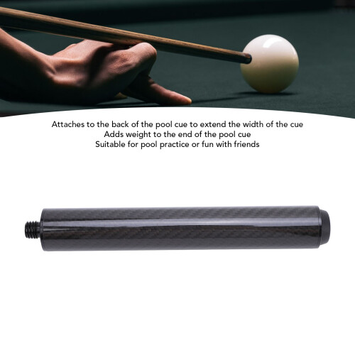 Extenseur professionnel de queue de billard en fibre de carbone de 8 pouces 2