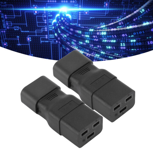 IEC320 C14 auf IEC320 C19 Netzadapter Server PDU Umwandlungsstecker UPS Netzadapter