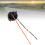2 pezzi di supporto per presa H7 ABS DC12-24V per Elantra 6