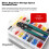 Kit de ferrules de crimpado, 960 piezas, 0,5-10 mm², 18 tipos 13