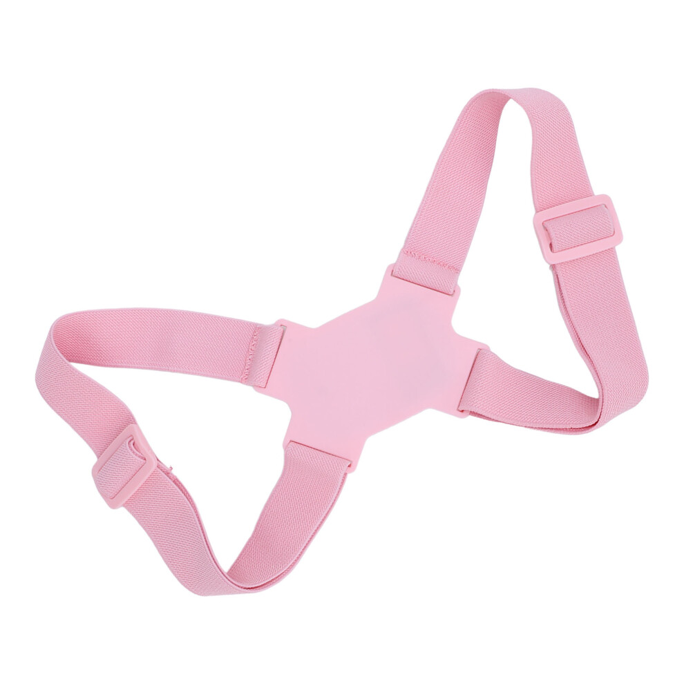 Adjustable Kids Posture Corrector Belt with 200mAh Lithium Battery Rose